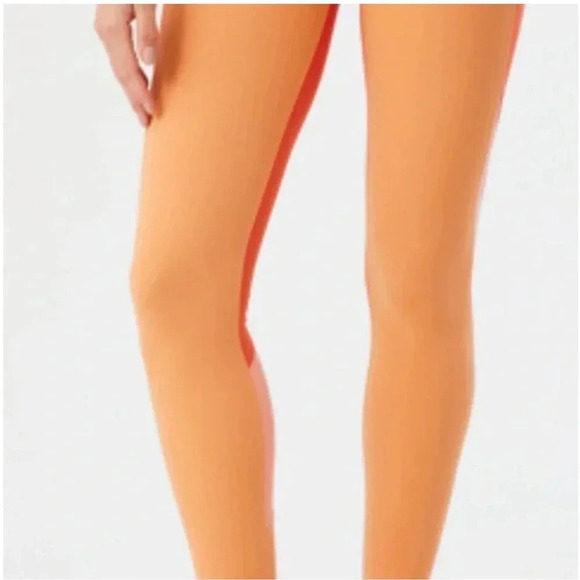 Outdoor Voices 7/8 Leggings Zoom Sunstone Paprika Peach Orange Women’s Sz S NWT - Picture 14 of 15